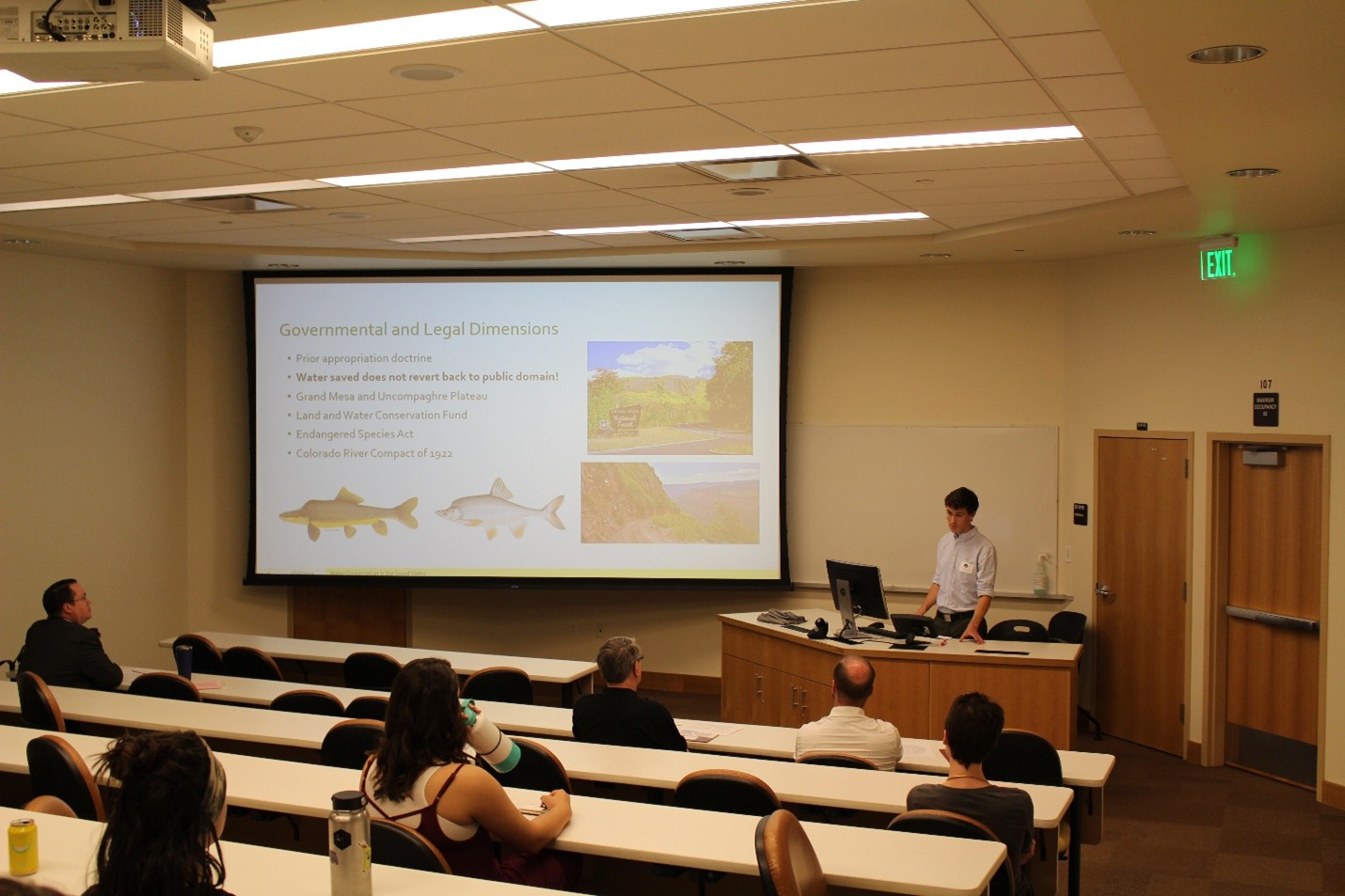 Classroom photo for poly sci website