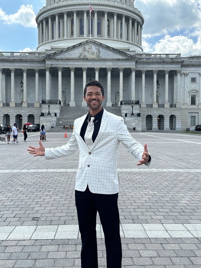 At the U.S. Capital in Washington, D.C.