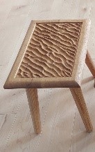 Shikaku Stool: Martian Dunescape