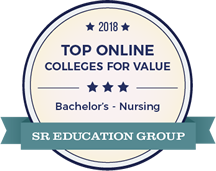 2018 Top Online Colleges for Value - Bachelor's - Nursing SR Education Group 